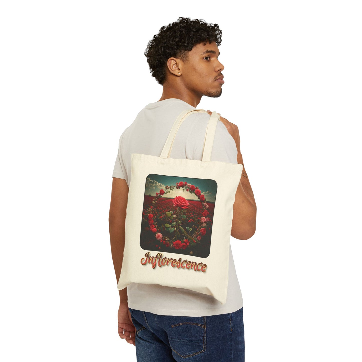 Inflorescence Cotton Tote