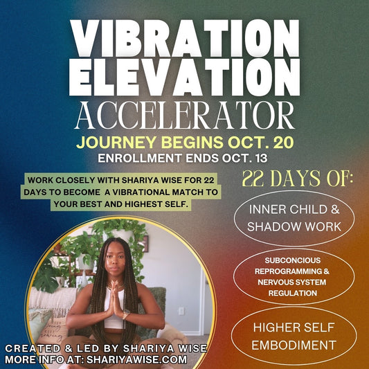 The Vibration Elevation Accelerator Begins (enrollment closed)